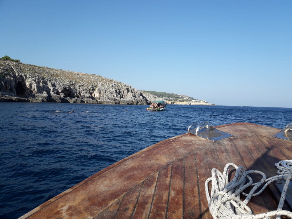 Grotte marine in barca a Castro da Litorale Adriatico p.m.