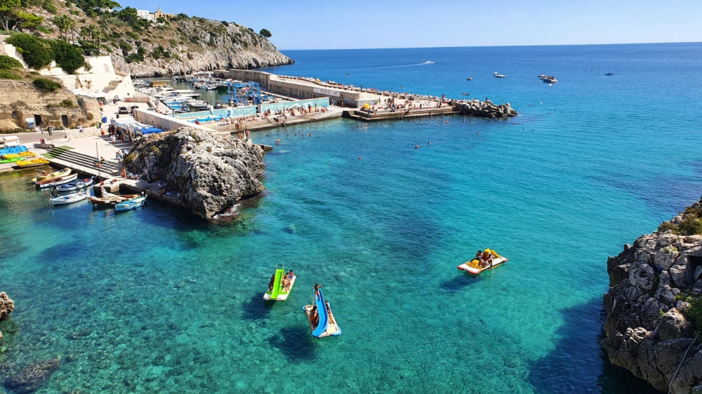 Grotte marine in Barca da Litorale Leccese