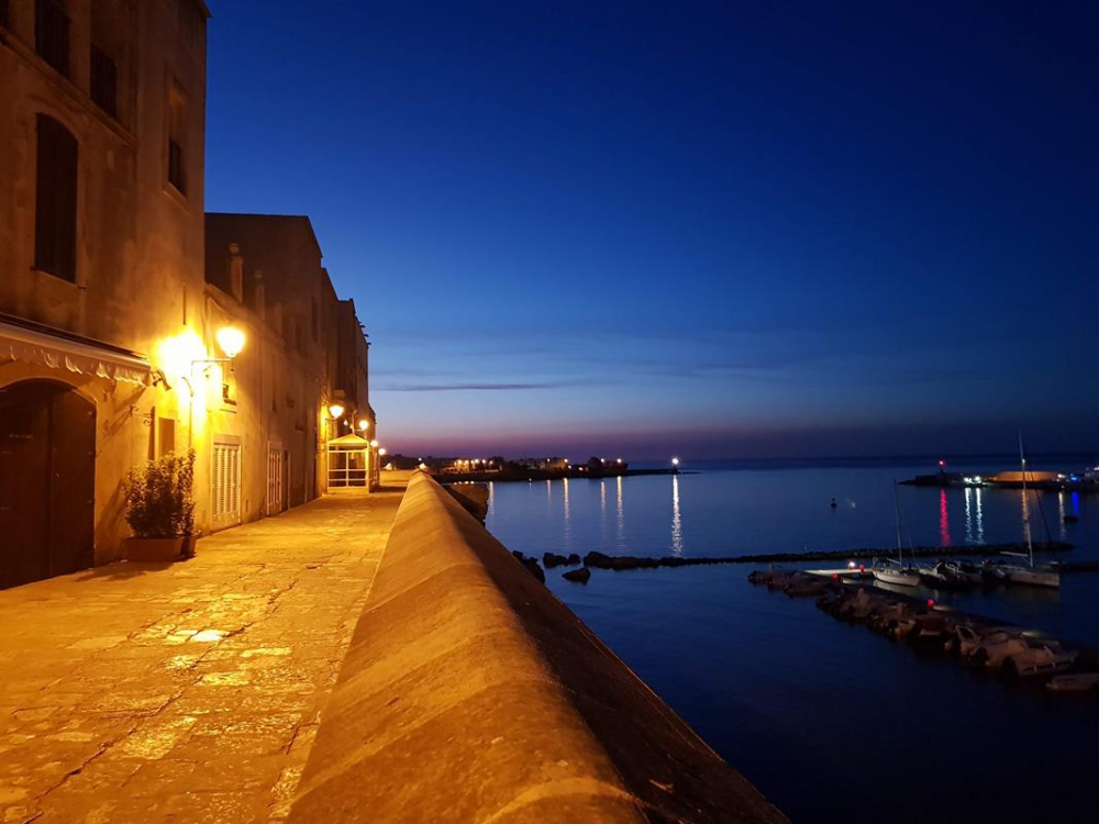 Otranto al chiaro di luna da Litorale Adriatico