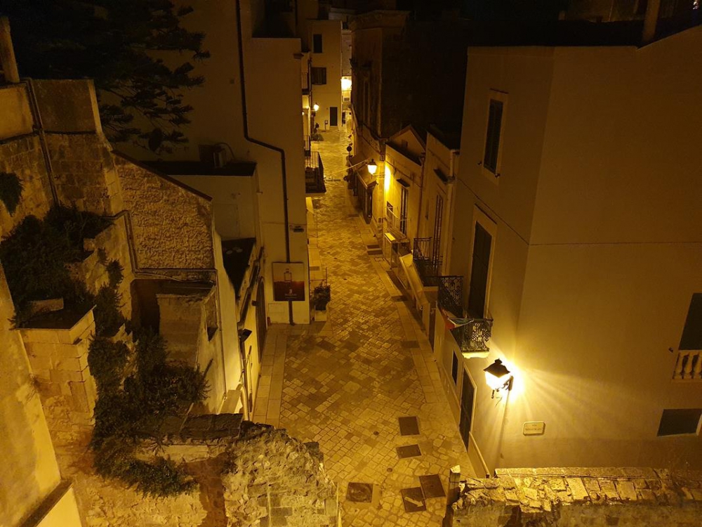 Otranto al chiaro di luna da Litorale Adriatico